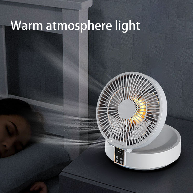 Wall/ Desk Remote Control Portable Fans